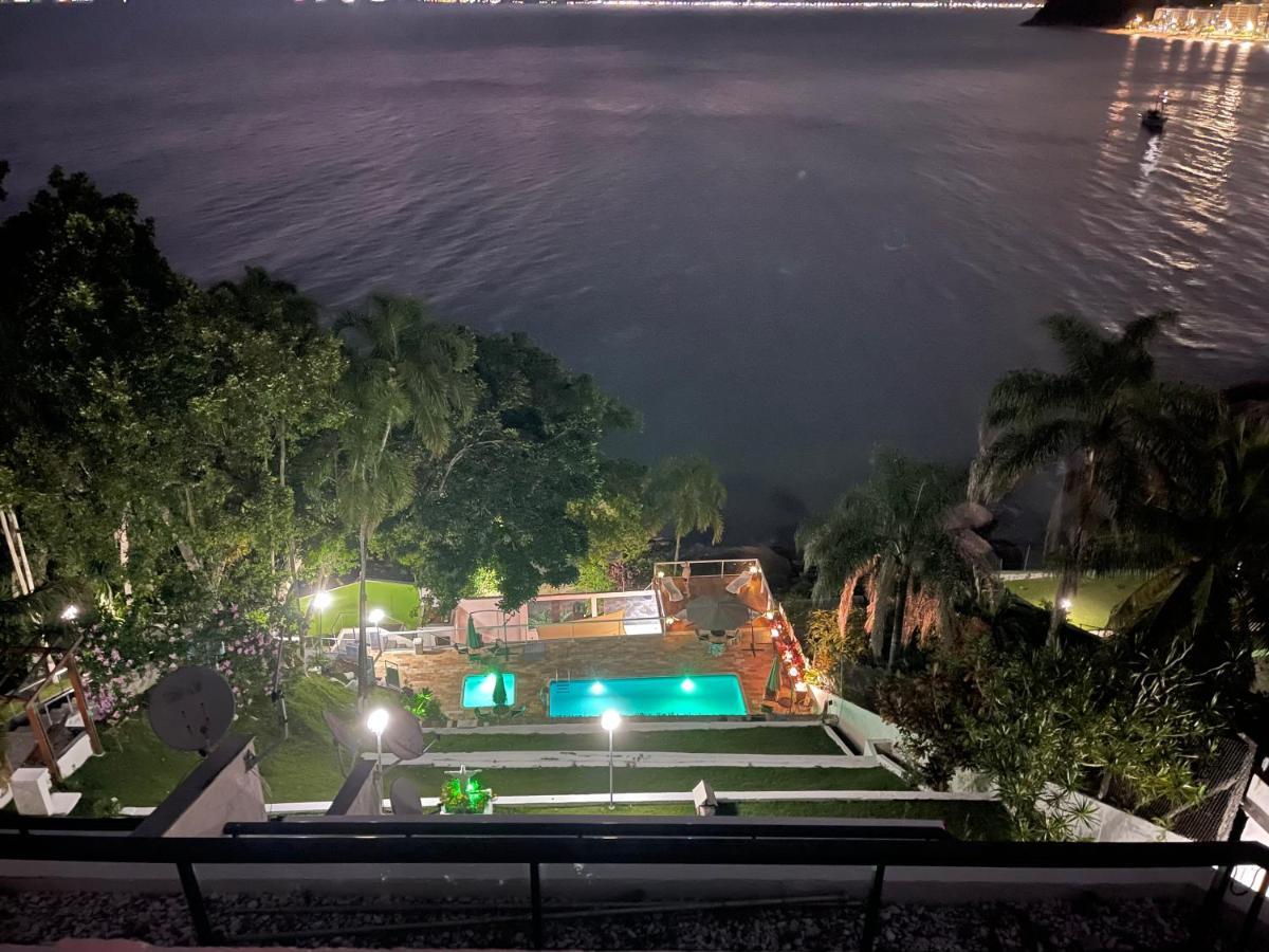 Ferienwohnung Linda Cobertura Duplex, Pe Na Areia,Vista Linda. Caraguatatuba Exterior foto