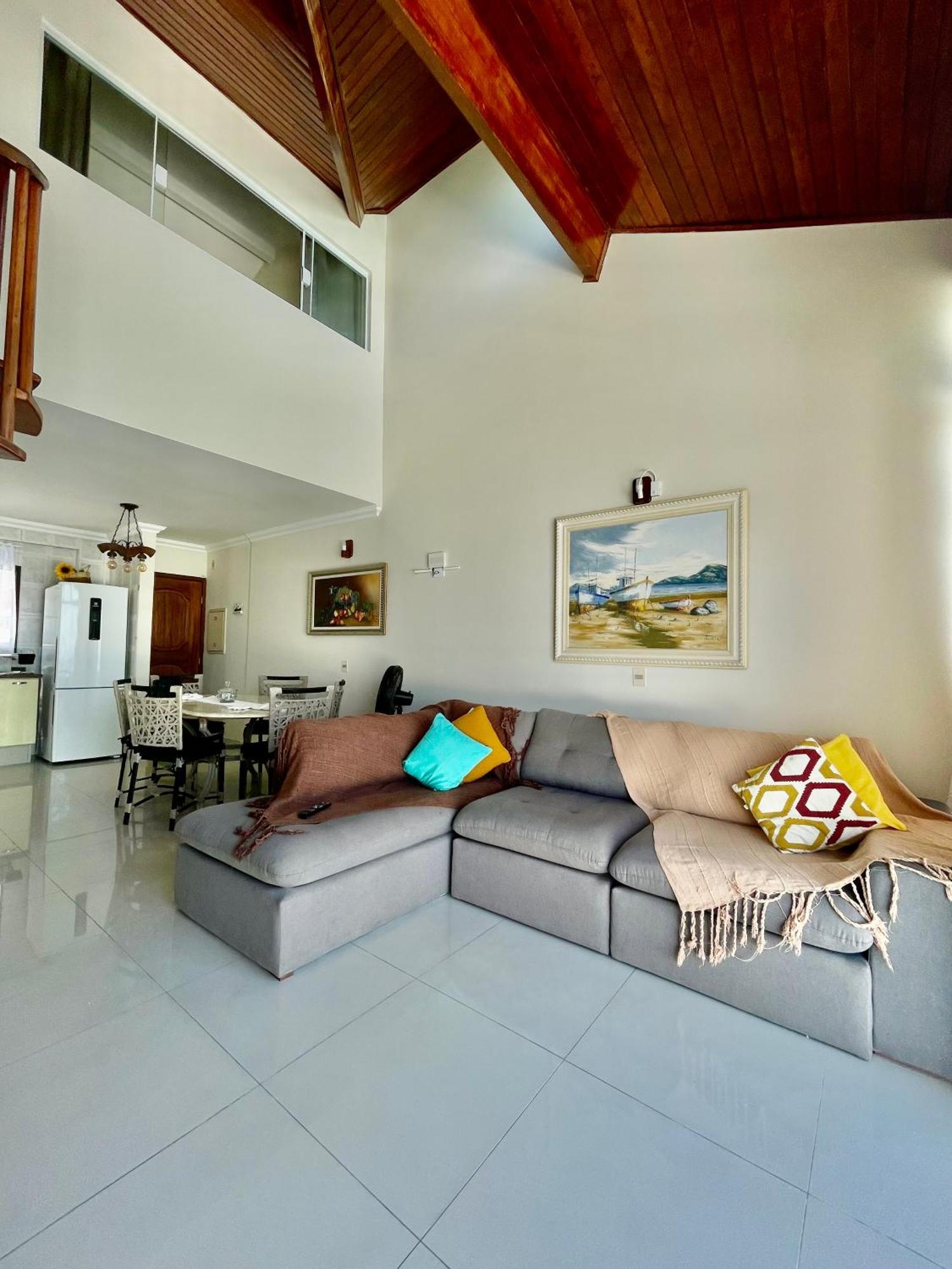 Ferienwohnung Linda Cobertura Duplex, Pe Na Areia,Vista Linda. Caraguatatuba Exterior foto